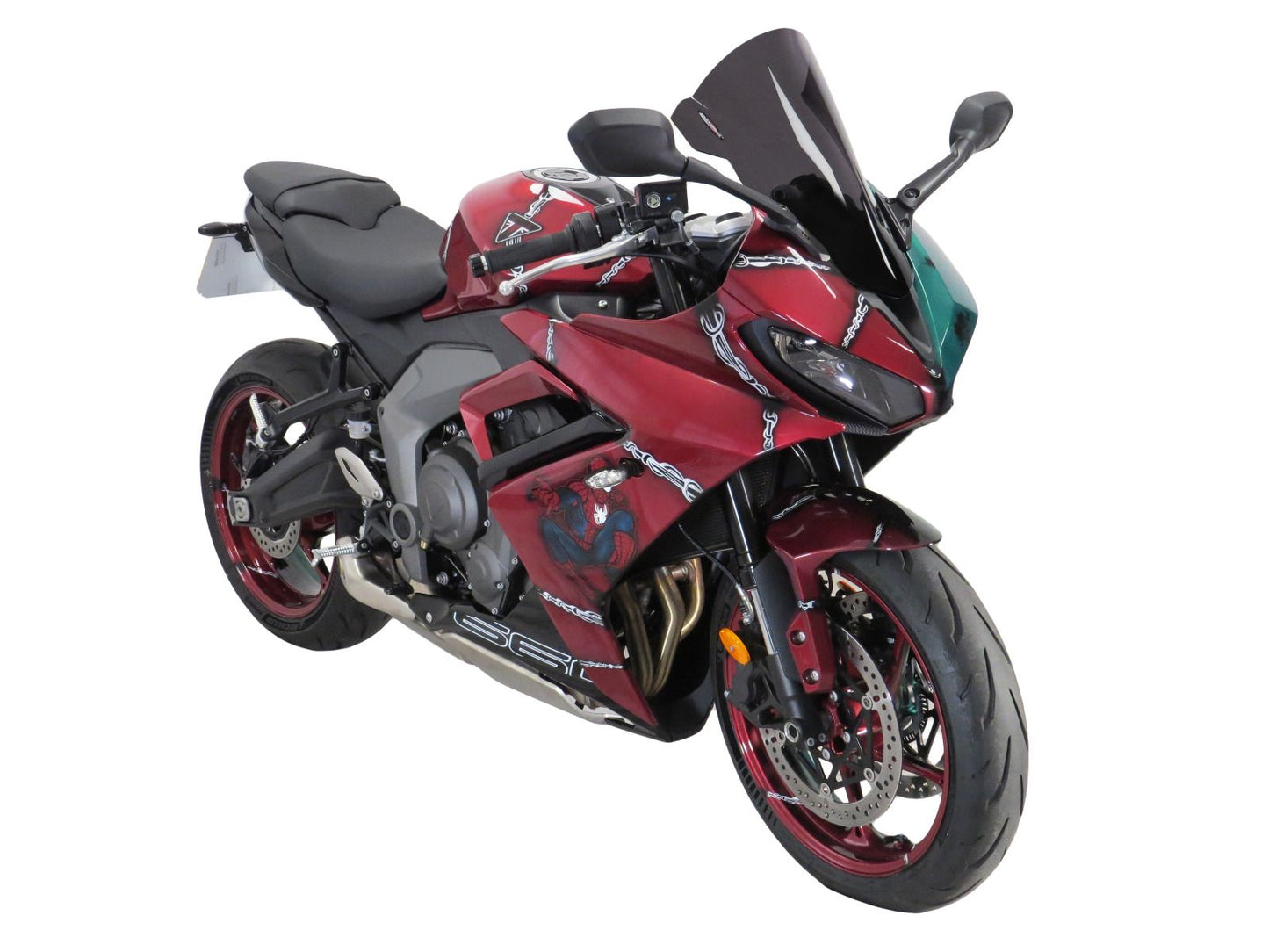 Airflows Screen wind fly deflector TRIUMPH DAYTONA 660, 2024 - 2025