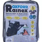 Water Resistant Polyethylene Motorcycle Cover - Black/White Oxford