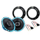 6.5 Inch coaxial speaker upgrade fitting kit VW, Seat, Skoda