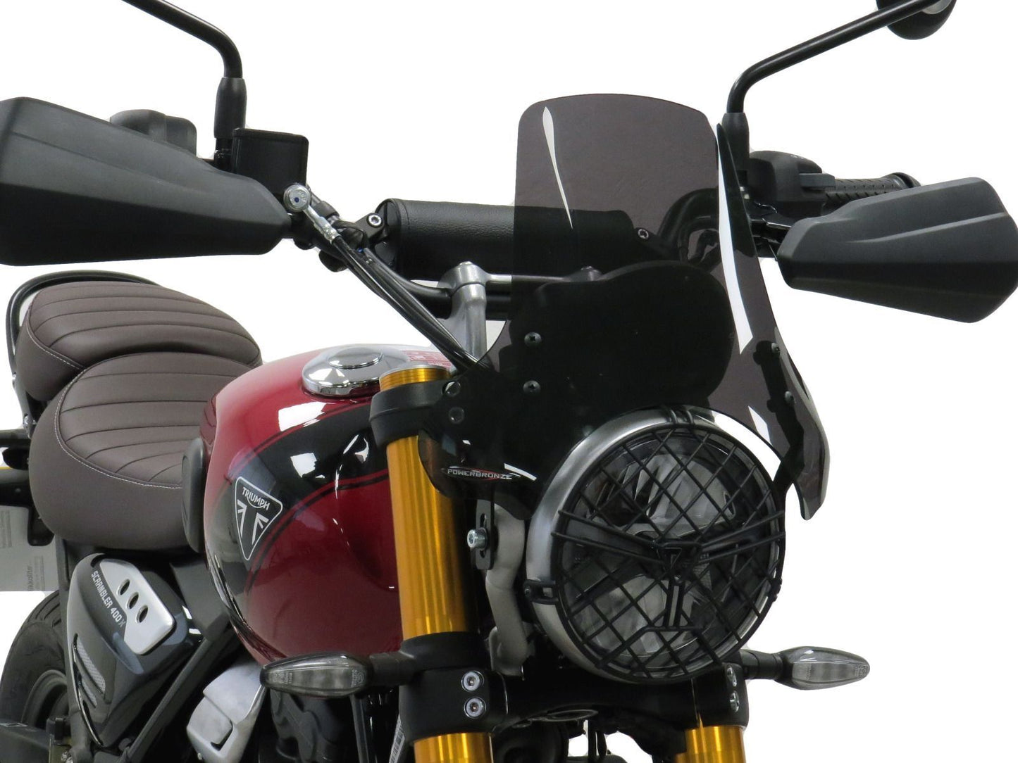 Light Screen wind fly deflector triumph Scrambler 400 X, Speed 400 2024 (230 MM)