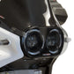 HEADLIGHT LENS PROTECTORS DUCATI ,DESERTX, DESERTX RALLY WITH BRACKET