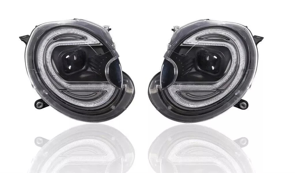 Mini R55 and R56 2007-2013 LED Indicator Light Bar DRL Projector Headlights