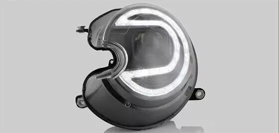 Mini R55 and R56 2007-2013 LED Indicator Light Bar DRL Projector Headlights