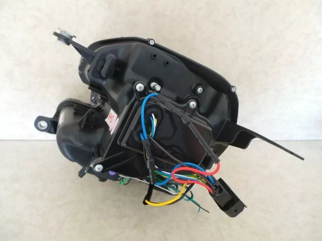 Mini 2007-2013 R55 and R56 Black LED Projector DRL Daylight Running Lights Headlights