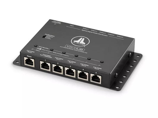 JL Audio VXi-HUB JLid Comm & Optical Audio Network Hub for VXi Amps Amplifiers