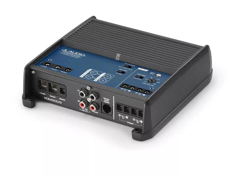 JL Audio XDM200/2 2-Channel Class D Full-Range Car / Marine Amplifier