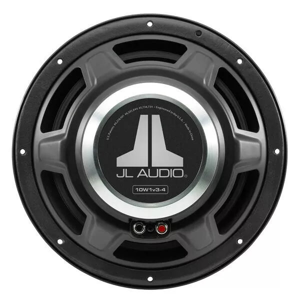 JL Audio 10W1v3-2 Car Audio 10" (250 mm) Subwoofer Driver 300 W RMS