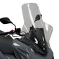 Scooter Screen wind fly deflector SYM JET X, 21-25 (WITH HAND BLISTERS 710 MM HIGH)