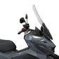 Scooter Screen wind fly deflector SYM JET X, 21-25 (WITH HAND BLISTERS 710 MM HIGH)