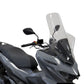 Scooter Screen wind fly deflector SYM JET X, 21-25 (WITH HAND BLISTERS 710 MM HIGH)