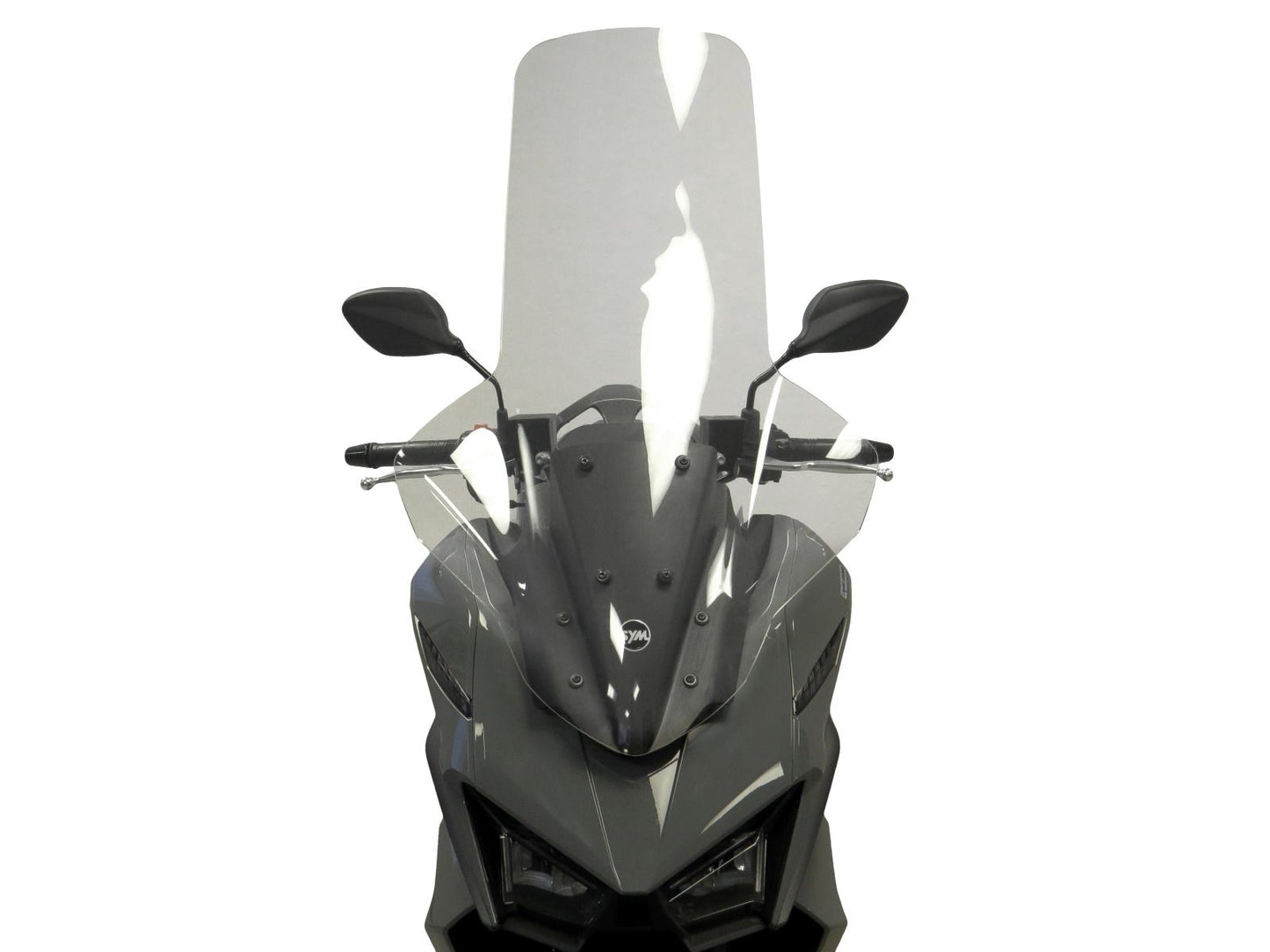 Scooter Screen wind fly deflector SYM JET X 21-25 WITH HAND BLISTERS 810 MM HIGH