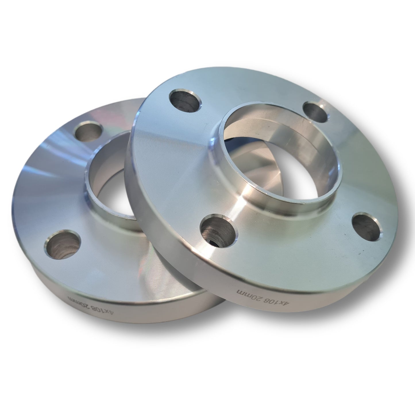 Hubcentric Wheel Spacers 4x108 63.3CB 20mm ford taunus TVR Chimaera Griffith extra long m12 bolts (Copy)