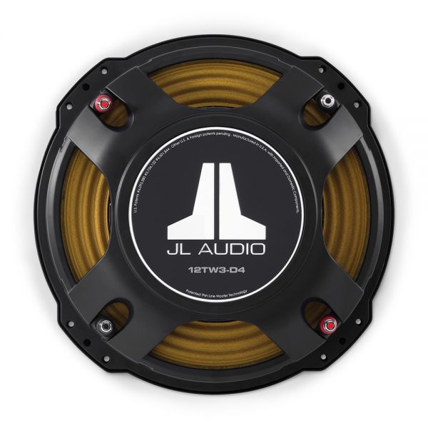 12" TW3 THIN-LINE SUBWOOFER 400W DUAL 8 OHM