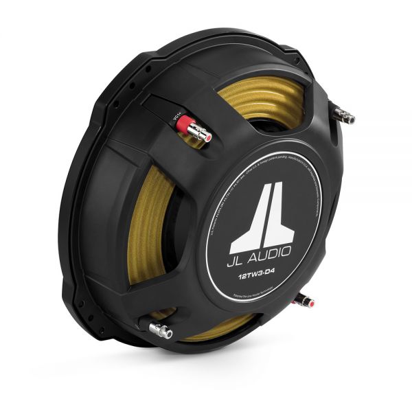 12" TW3 THIN-LINE SUBWOOFER 400W DUAL 4 OHM JL12TW3-D4