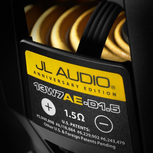 JL Audio 13.5" W7 SUBWOOFER 1500W DUAL 1.5 OHM ANNIVERSARY EDITION