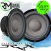 BRAX MATRIX ML8 8" Mid-Bass Woofers 200W RMS Microsphere Ceramic Car Speakers