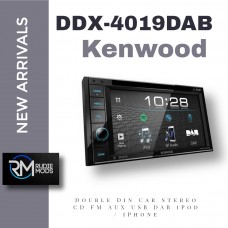 Kenwood DDX-4019DAB Double Din Car Stereo CD FM AUX USB DAB iPod / iPhone