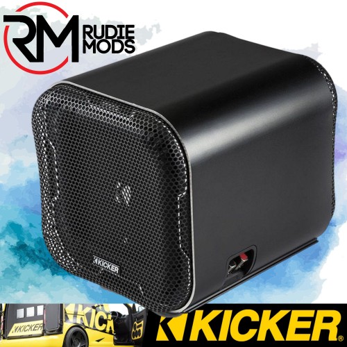 Kicker L7QB82 8 Car Audio Compact Aluminium Subwoofer Bass Box