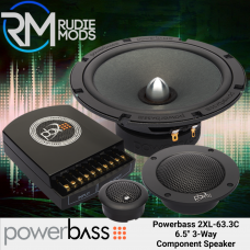 Powerbass 2XL-63.3C - 6.5" 3-Way Component Speakers 1 Pair