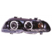 Black Halo Angel Eye Headlights for BMW 3 Series E46 1998-2001 BM61L24S