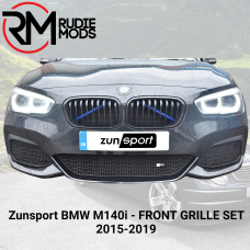 Zunsport ZBM75016B Front Grille set to fit BMW M140i 2015-2019