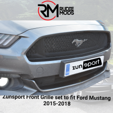 Zunsport Front Grille Set to fit Ford Mustang 2015-2018 ZFR80115B