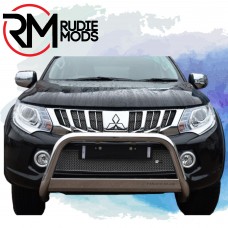 Zunsport Grille for Mitsubishi L200 5th Gen - Stainless Front Grille Set (2015 - ) ZMS72515b
