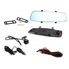 Connects2 CAM-KIT6 Clip on Mirror with built in DVR Camera plus Rear Reverse Cam