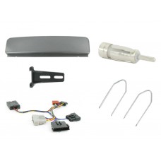 CTKFD20 Ford Galaxy Single Din Car Stereo Fitting Kit stalk & control SILVER