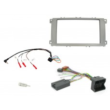 CTKFD25 Ford Mondeo 2007-2014 Complete Double Din Stereo Fitting Kit SILVER