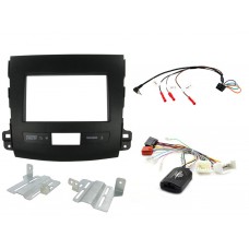 Connects2 CTKMT01 Mitsubishi Outlander 07 - 13 Complete Double Din Fitting Kit