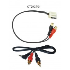 Connects2 CT29CT01 Aux Input Lead RCA or 3.5mm jack for Citroen C4 2005 onwards