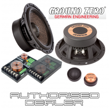 Ground Zero GZUC 650SQ-II 6.5" 16.5cm 2 way car component speakers