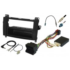 InCarTec FK-257 Mercedes A Class W169 Single Double Din Car Stereo Fitting Kit
