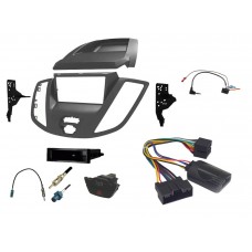 InCarTec FK-968/1 Ford Transit Euro 5 2013 - 2017 Double Din Stereo Fitting Kit