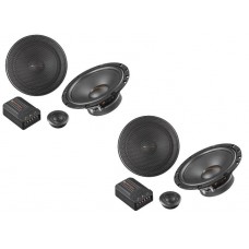Match MS-62C 2 way 6.5" 17cm shallow fit car component speakers