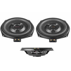 Match underseat subwoofers to fit BMW Vehicles
