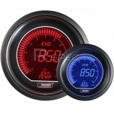 Prosport 52mm EVO Car Exhaust Gas Temperature EGT Red Blue LCD Digital Display