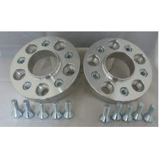 Audi Seat Skoda VW 5x100 25mm ALLOY Hubcentric Wheel Spacers 1 pair