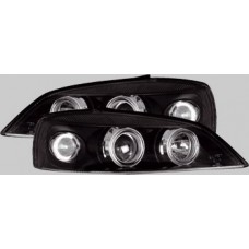 Vauxhall Astra MK4 G black angel eye headlights
