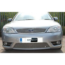 Zunsport Ford Mondeo ST 2000-2007 Front BLACK Stainless Steel Grille Kit