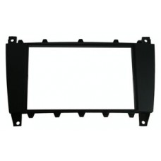 Mercedes C Class 2003 On Double Din Fascia Adapter Panel