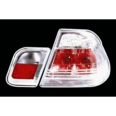 BMW 3 series E46 4 door clear style tailights