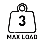 Max load 3KG