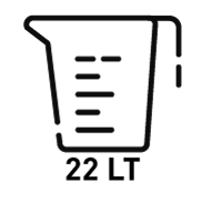 22 Liters